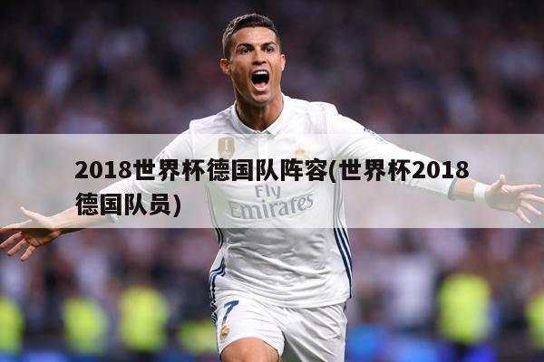 2018世界杯德国队阵容(世界杯2018德国队员)