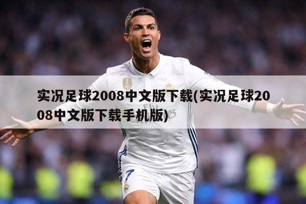 实况足球2008中文版下载(实况足球2008中文版下载手机版)
